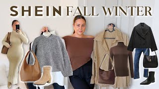 SHEIN FALL HAUL 2024  Must Have Fall Basics Fall Outfit Ideas amp Black Friday Deals [upl. by Nata147]