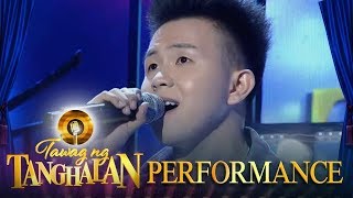 Tawag ng Tanghalan Karl Zarate  Kahit Kailan [upl. by Alrad]