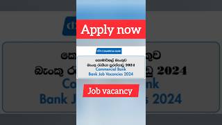 Commercial BankCard Processing Associate Vacancies 2024 job jobvacancy bankingjob [upl. by Gnues]