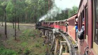 Puffing Billy Railway  11072011  Part 2 of 3 [upl. by Chrysler]