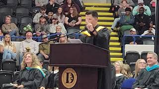 Davison High School 2023 Graduation Mr Wilcox speech [upl. by Lil]