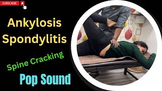 Dr Dentist Ankylosis Spondylosis Cracking Whole Body  ankylosing spondylitis patient [upl. by Adyan]