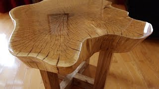 How to make a beautiful slab table [upl. by Felske]