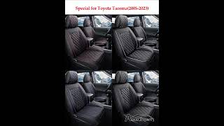 Custom Fit Car Seat Covers Full Set For Toyota Tacoma 20052023 [upl. by Latt]