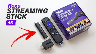 Roku Streaming Stick 4K  Unboxing Setup amp HandsOn Review [upl. by Kirrad]