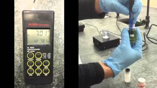 Video 6 How to Use a Hanna Instruments 9024 9025 pH Meter [upl. by Dorolisa677]