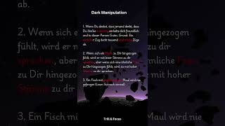 Manipulationstechniken darkpsychology zitate motivation mindset [upl. by Yelda905]