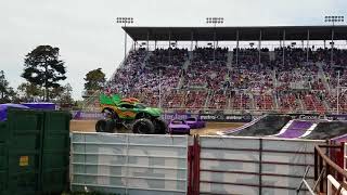 Monster Jam Salinas 2018 intro  Racing [upl. by Lateehs]