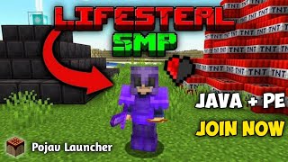 Lifesteal SMP for Pojavlauncher  LIFE SMP  116 SMP  Work 116  119  Pojav Launcher [upl. by Hendrick]