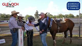 CC with Louise Komiskey at the Chinchilla Campdraft [upl. by Hildagarde14]