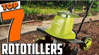 Top 7 Rototillers for Easy Gardening [upl. by Ettezel873]