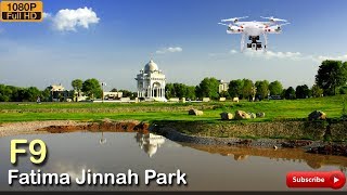 Drone view of F9 Park Islamabad Pakistan [upl. by Othilie]