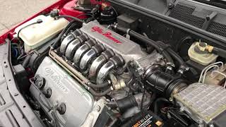 Alfa Romeo 155 V6  25 Busso Engine Sound 🍀 [upl. by Jethro759]