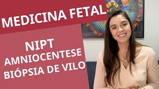 O que é NIPT amniocentese biópsia de vilo corial O que fazer quando meu morfológico vem alterado [upl. by Zaslow]