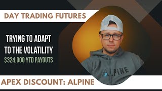 Live Day Trading Futures Focusing on Rebuilding my Apex funded Accounts [upl. by Stern187]