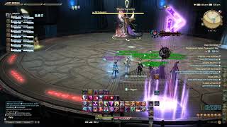 FFXIV Tsukuyomi extreme lvl 80 unsync runnthrought tank Pov [upl. by Neuberger]