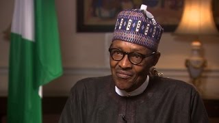 Amanpour interviews Nigerian President Buhari [upl. by Haelahk]