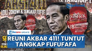 Ribuan Ormas Reuni Akbar 411 di Kawasan Istana Siang Ini Tuntut Adili Jokowi amp Tangkap Fufufafa [upl. by Anailuj]