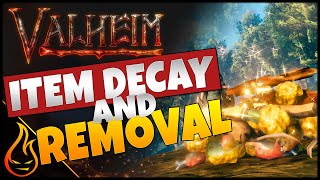 Item Decay And Deleting Items Valheim Guide [upl. by Placida]