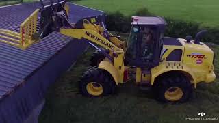 Booth bros silage 2018 [upl. by Ultun942]