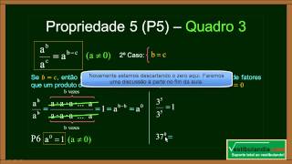 Matemática Zero 20  Aula 14  Potenciação ou Exponenciação  parte 1 de 2 [upl. by Urian]