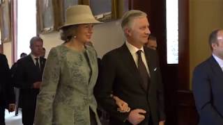 King Philippe and Queen Mathilde of Belgium are in Canada for a state visit [upl. by Anneehs]