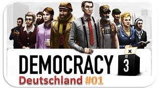 Democracy 3 01  Die Amtsperiode beginnt HD  Lets Play Democracy 3 [upl. by Assiron]