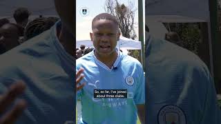 UCT student Bheka Mabika shares a message during welcome festival [upl. by Ardnekahs]