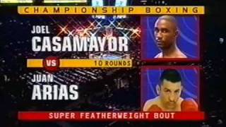 Joel Casamayor vs Juan Arias Pt 1\5 [upl. by Genaro352]