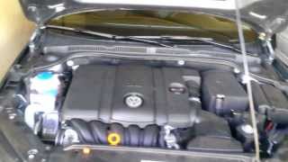 How to remove engine cover 2011 VW Jetta SE MKVI [upl. by Brause]