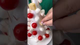 Decoração Árvore de Natal Comestível para Sua Mesa de Festa Doces ou Salgada natal receita [upl. by Kylie]