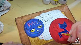 Have a Groovy Day and enjoy this Pete the Cat quotFrozen Bulletin Boardquot paintingantsonparade [upl. by Wanids79]