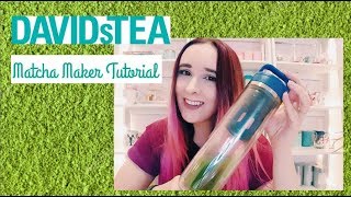 How to Make Matcha  DAVIDStea Matcha Maker [upl. by Olenka]