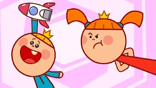 Princess Playtime  The Moon Park  kids cartoon [upl. by Conchita]