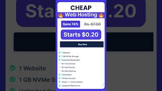 🤑 Cheap WordPress Hosting and Domain  Cheap WordPress Hosting  Cheap Web Hosting 2025 [upl. by Noynek204]