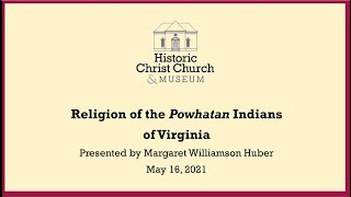 Religion of the Powhatan Indians of Virginia [upl. by Arualana]