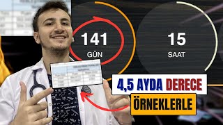 45 AYDA YKS DERECE YAPILIR MI ÖRNEKLERLE [upl. by Carvey]