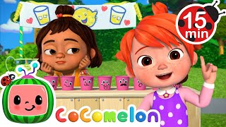 Summer Lemonade Stand with my BFF  MORE CoComelon Nursery Rhymes amp Kids Songs [upl. by Bing]