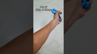 Day 27 Forearm transformation from gripper gripper [upl. by Crim]