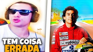 SUPER XANDÃO REAGINDO A VERDADE SOBRE O ACIDENTE DE AYRTON SENNA [upl. by Artima]