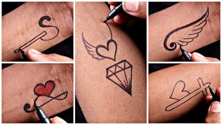 best temporary tattoo ideas for girls  simple Tattoo designs [upl. by Adnalra609]