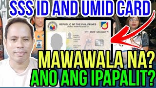 ✅SSS ID  UMID CARD MAWAWALA NA MAY IBANG CARD ANG IPAPALIT [upl. by Burrton864]