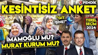 AK PARTİNİN KALESİNDE ŞOK ANKET KESİNTİSİZ SAYAÇLI YEREL SEÇİM ANKETİ  2024  Sokak Röportajları [upl. by Annaesor640]