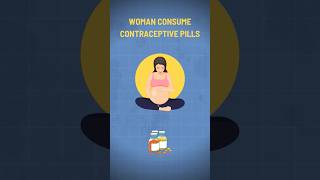 How Contraceptive Pills Work  contraceptives pregnancy pregnant pills [upl. by Yenalem]