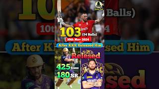 After KKR Released Saltphillsaltkkrkkrfansiplipl2025auctioniplauctionviralshortscricket [upl. by Hadnama]