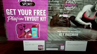 Playtex Sport Tryout Kit Unboxing [upl. by Yttocs692]