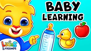 Learn to Talk for Babies Baby Sign Language and Speech Baby Songs amp First Words by Lucas amp Friends [upl. by Sonaj703]