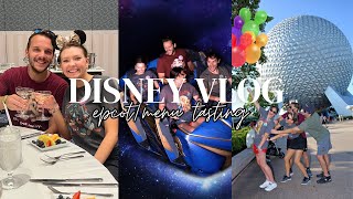 DISNEY VLOG  SEPTEMBER 2023  DFTW MENU TASTINGEPCOT [upl. by Rask]