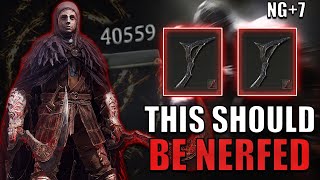 The Strongest Build in Elden Ring   NG7 Main Bosses Insane Bleed Build [upl. by Sikleb]