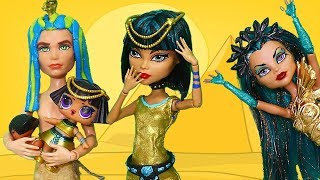 Barbie Families  The PHARAOH BABE Doll Family Auntie Trouble  Toys and Dolls Fun for Kids [upl. by Meyeroff]